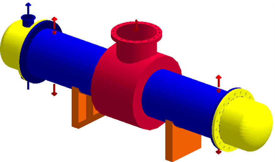 HTRI model of Fixed tubesheet type Shell and tube Heat Exchanger by express engineering solutions