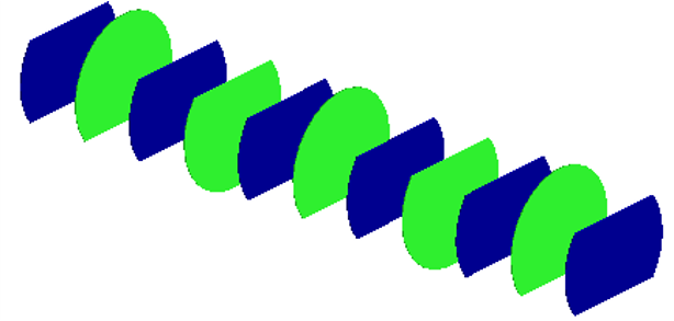 HTRI model of Baffle Details of shell and tube of Heat Exchanger prepared by express engineering solutions